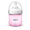 Biberon Natural 125 mL Rosado 1 Unidad